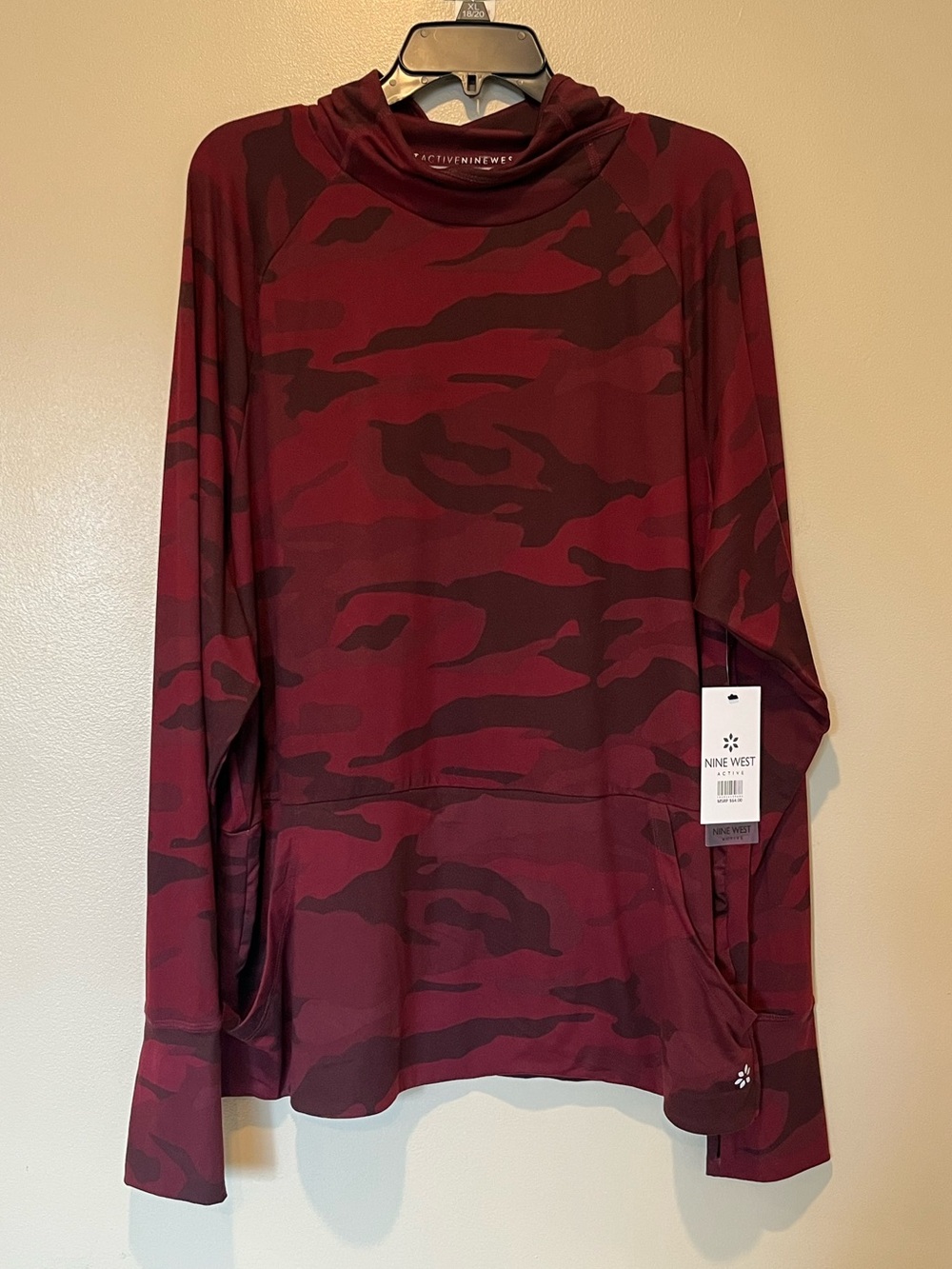 Nine West Active Camo Hoodie